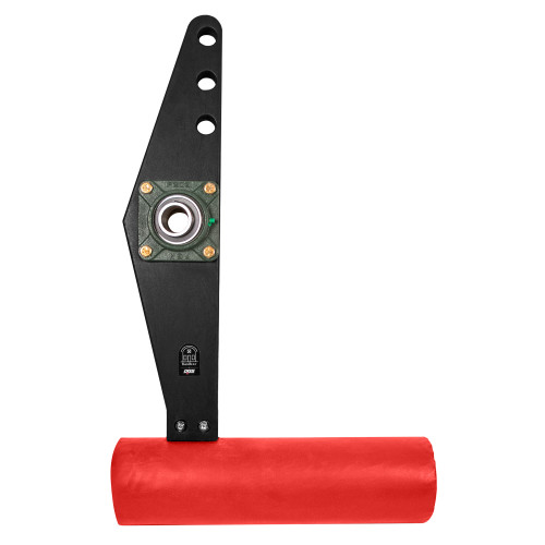 6 inch red mallet with pillow block bearing