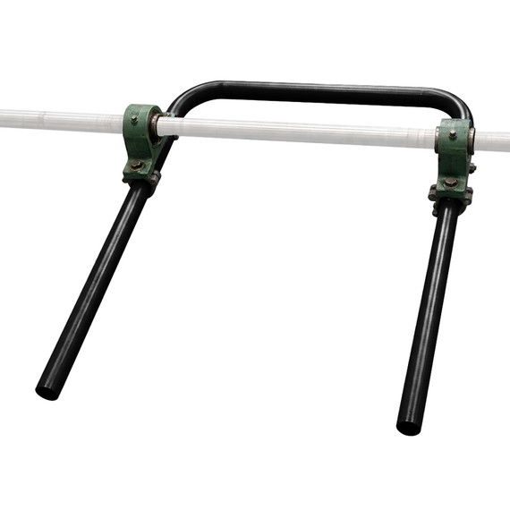 Staple on pipe