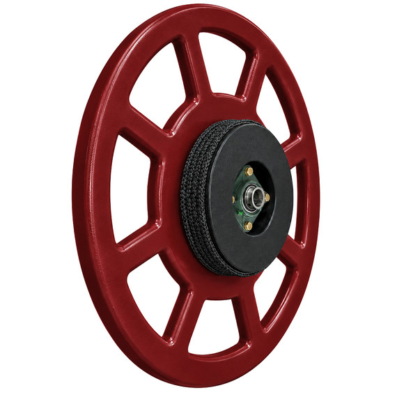 Burgundy Wagon Wheel