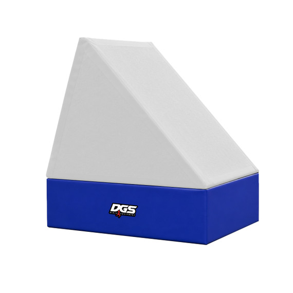 Blue Angled Step Riser