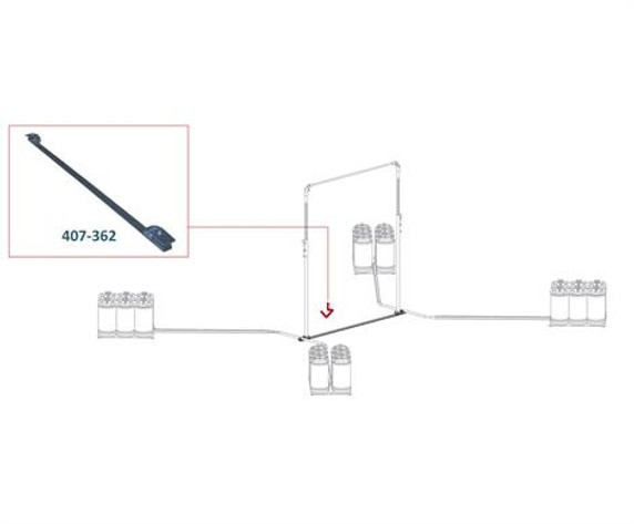 ELITE Freestanding Horizontal Bar Adapter