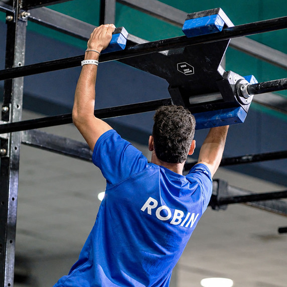 Athlete using Palm Flip