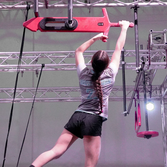 Athlete using Sword