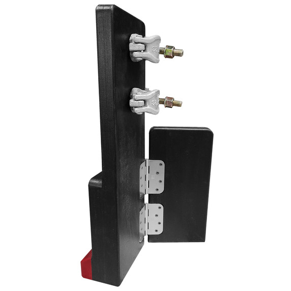 Back of Red Thunderclap partially open