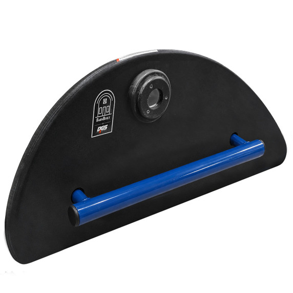 Orance Slice with Blue Grab Bar Attachment