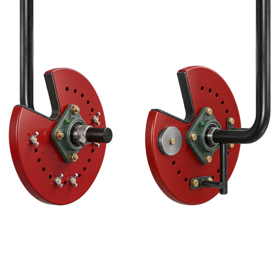 Pair of Red Revolvers