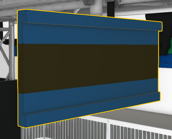 Rendering of Single Mount Vertical Limit Front