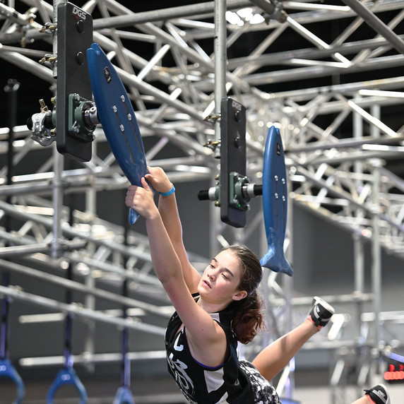 Athlete using the Fish