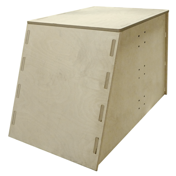 1-Sided Trapezoid Pop Up Parkour Box