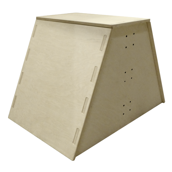 2-Sided Trapezoid Pop Up Parkour Box