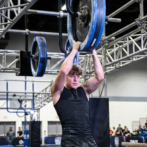 Athlete using Makercraft Flywheel