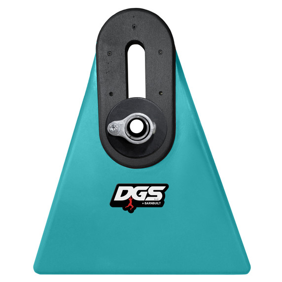 Teal Triangle Drop