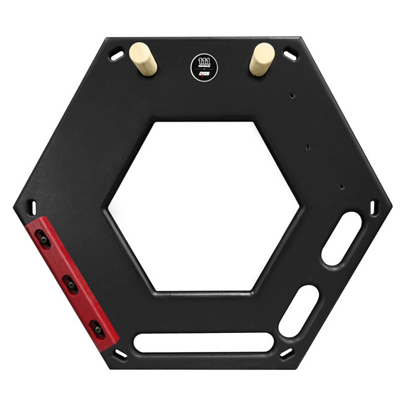 Black Hexagon Front