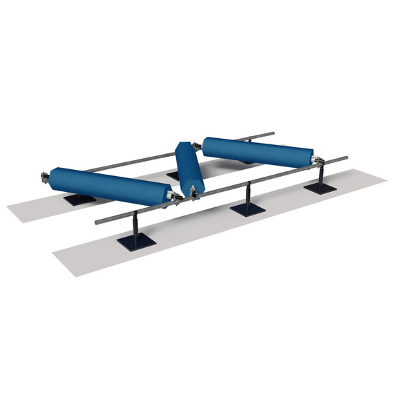 rendering of DEMO Road Flare package with three barrels