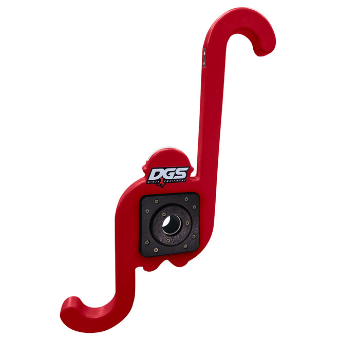 Red Monkey Hook with Embedded Polymer Bearing