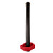 Red Donut with pipe