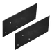 Pair of Black Attachable Salmon Ladder Rungs