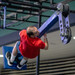 Athlete using Tik Tok with Reset Attachment
