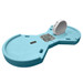 Light Blue Oyster Open