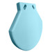 Light Blue Seashell Side View