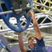 Athlete using Wagon Wheel