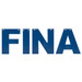 Ninja Letters spelling out FINA in blue
