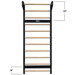 Black Stall Bars with dims