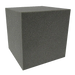 Charcoal Foam Cube