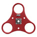 Red Fidget Spinner with pillow block bearing