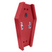 Red Coffin with hardware