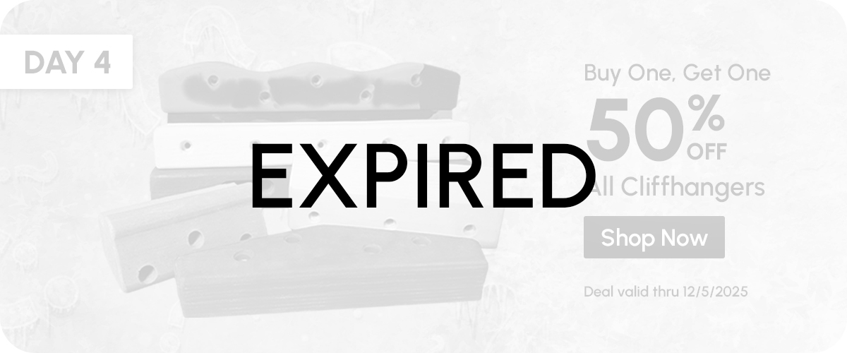 BOGO 50% OFF Cliffhangers