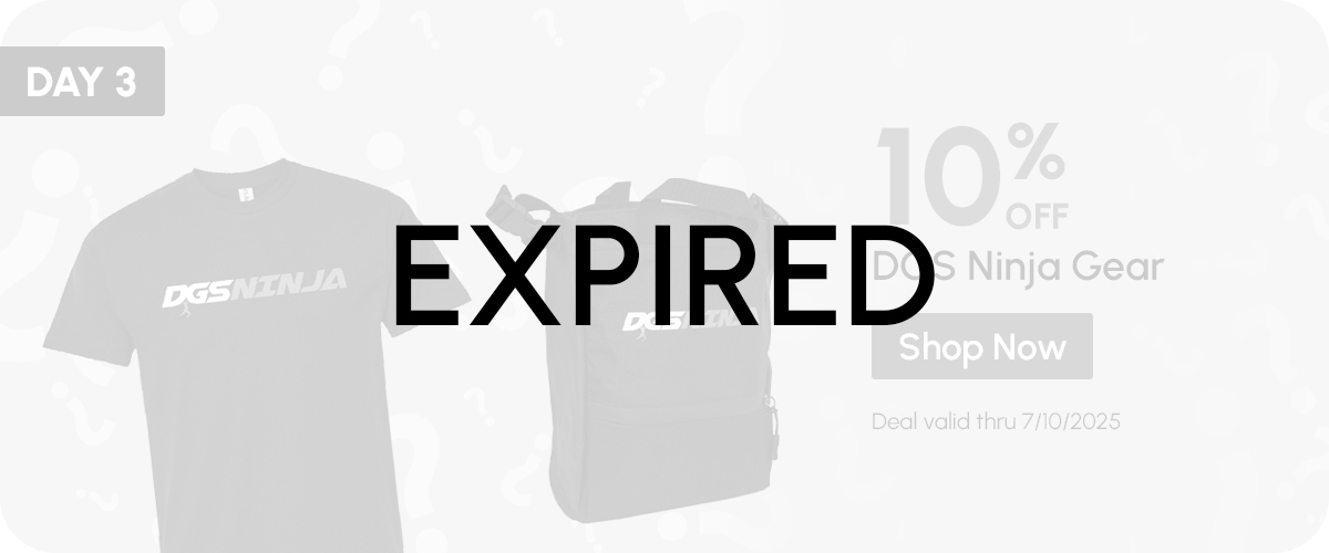 10% OFF DGS Ninja Gear