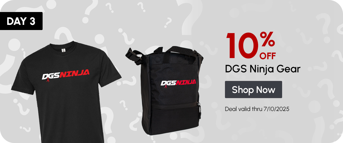 10% OFF DGS Ninja Gear