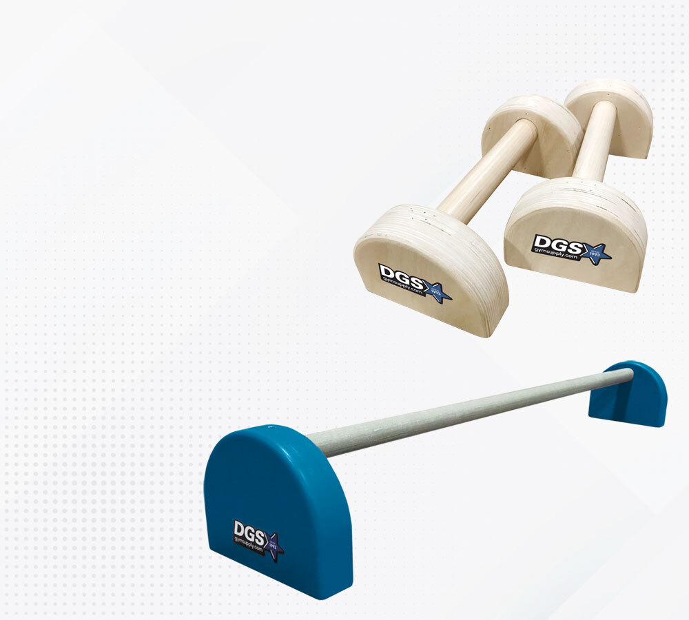 15% OFF DGS Parallettes & Floor Bar Trainer