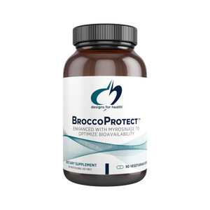 BroccoProtect™ is a synergistic blend of specially cultivated broccoli seed extract and broccoli sprout concentrate providing sulforaphane glucosinolate and myrosinase enzyme for maximal conversion to broccoli’s beneficial compound, sulforaphane. It is offered in a delayed-release capsule to further optimize this conversion and maximize bioavailability. BroccoProtect™ is designed to help support detoxification, antioxidant status, and cellular health, as well as offer cardiovascular and neuronal protection.*