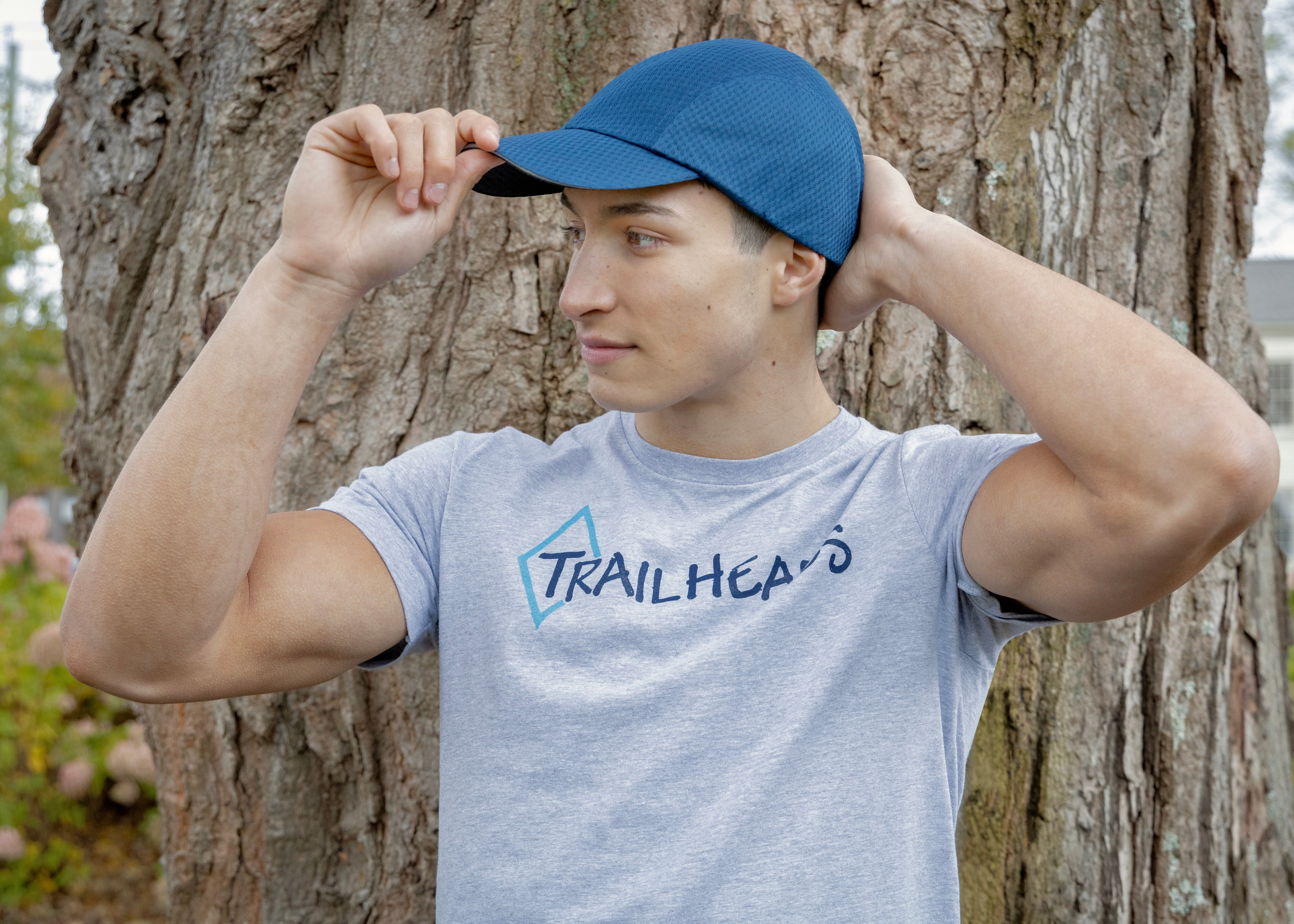 Running hat media feature