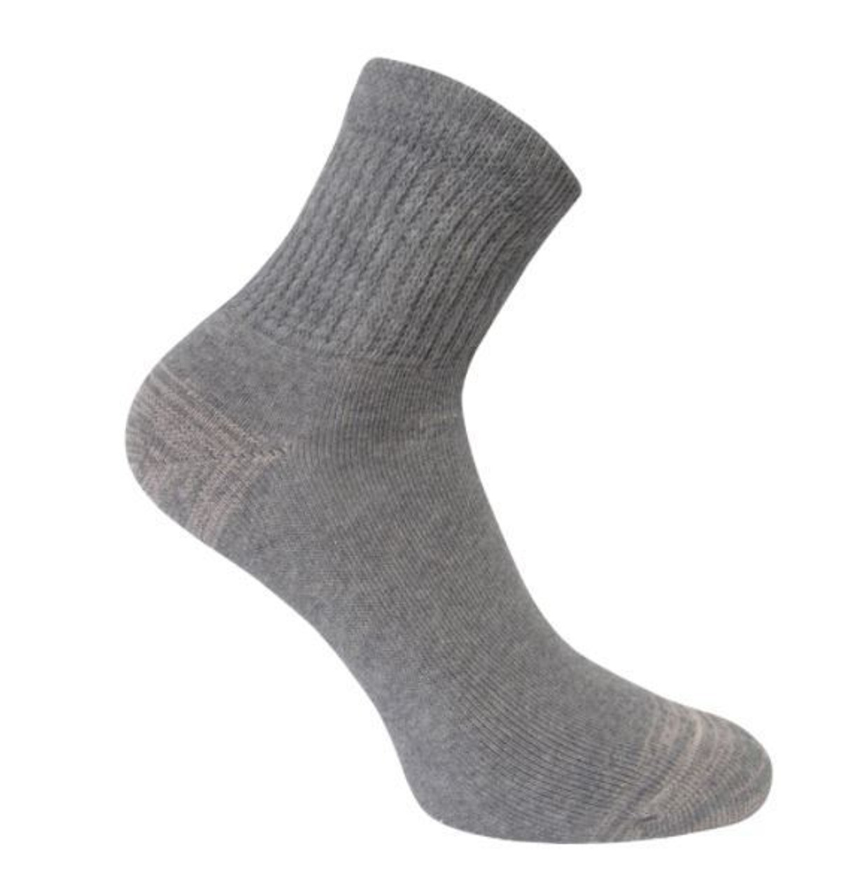Active Pro Diabetic Socks Size 10-13 Ankle 3 Pair Pack -Gray - Diabetic ...