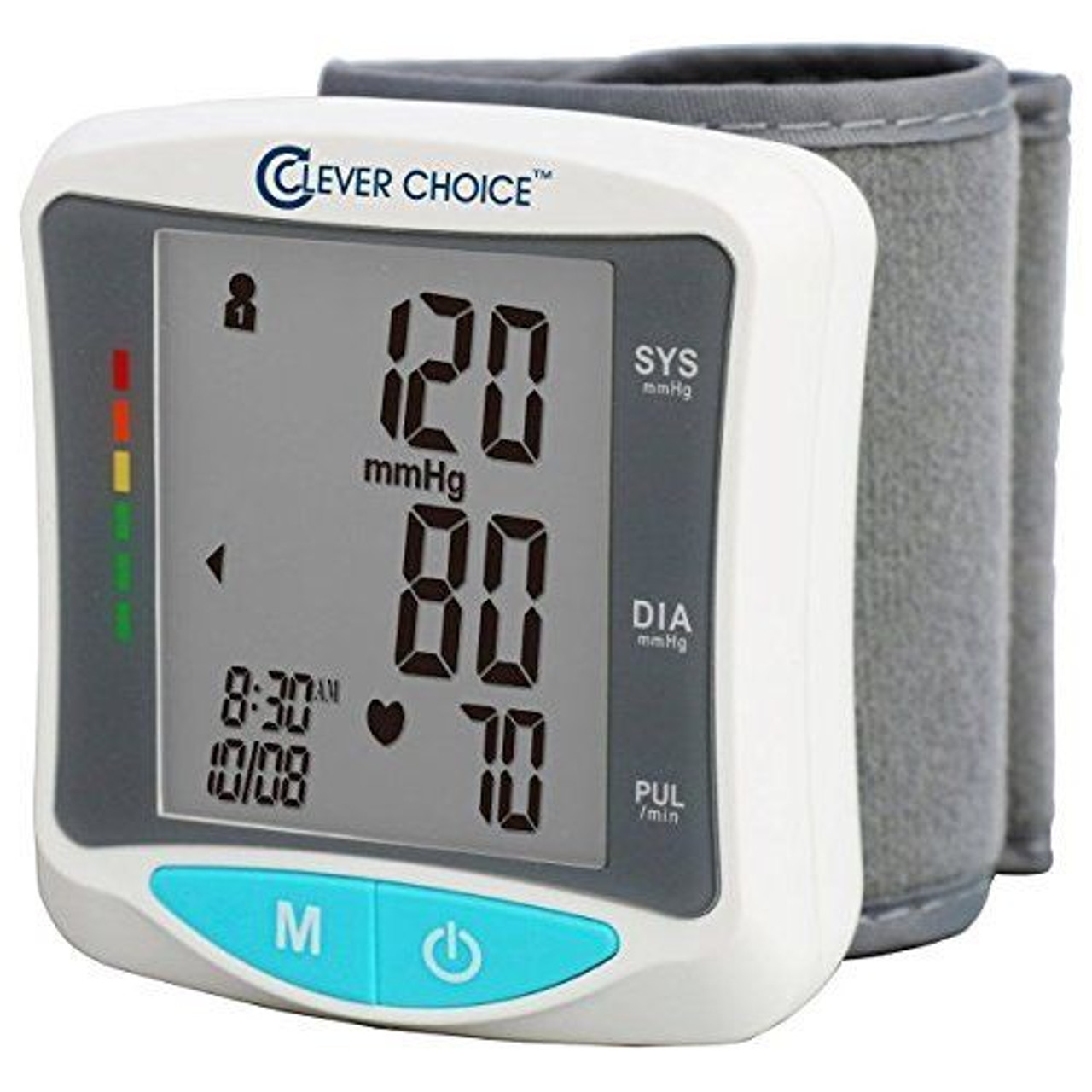Clever Choice Fully Auto Wrist Talking Blood Pressure Monitor SDI2086WT