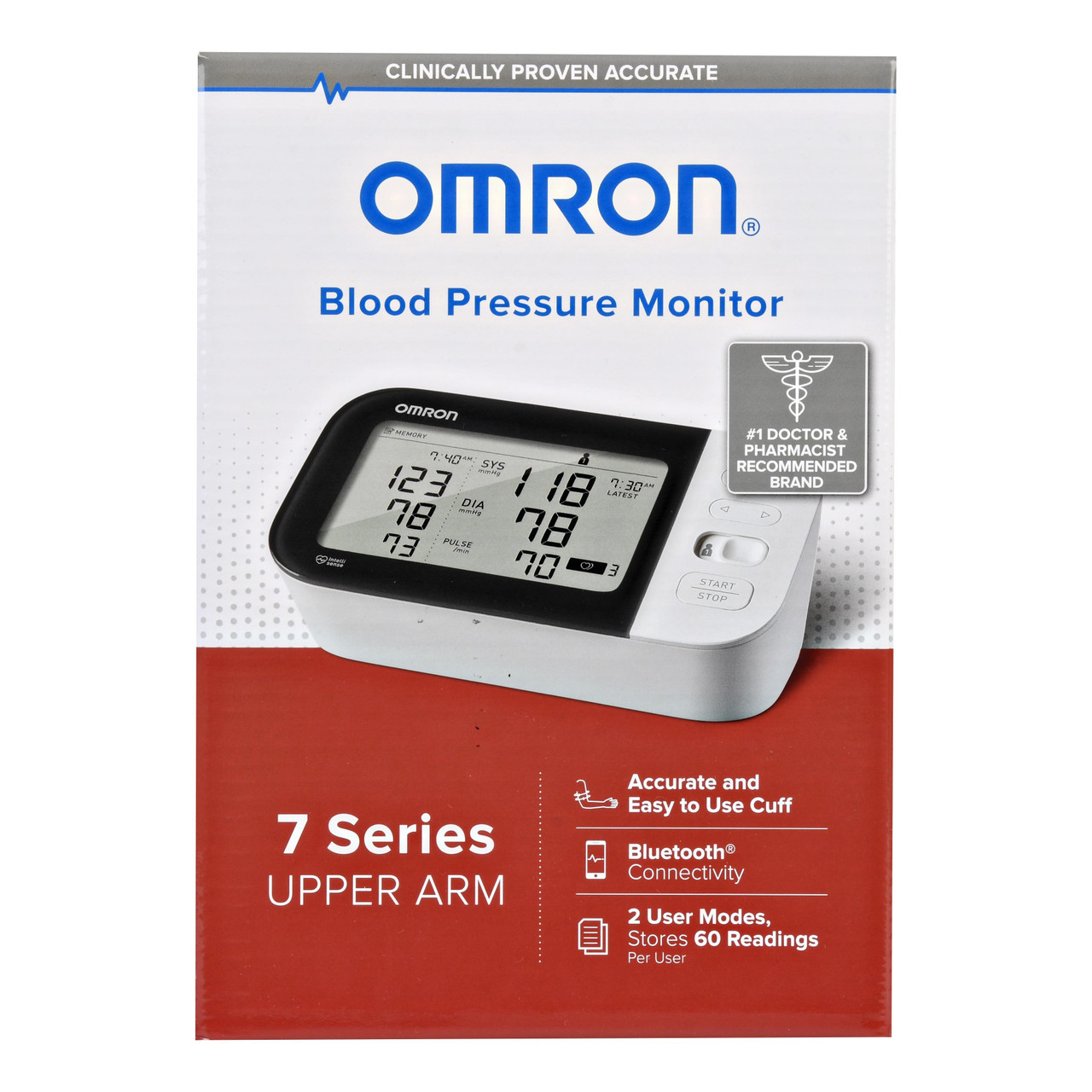 bluetooth upper arm blood pressure monitor