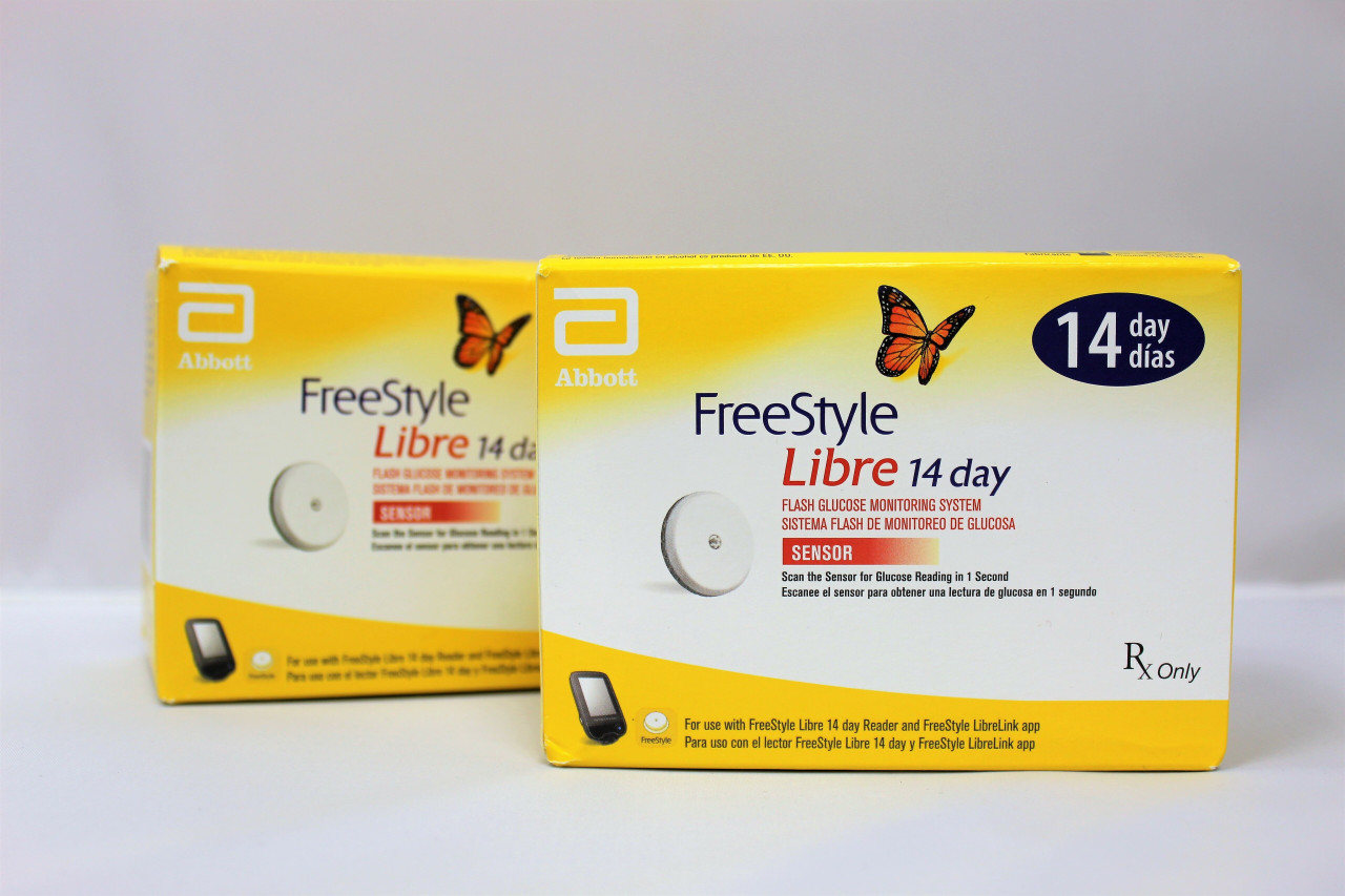 FreeStyle Libre 14 Day Sensors [ 2 Pack ] with 28 day sensor for