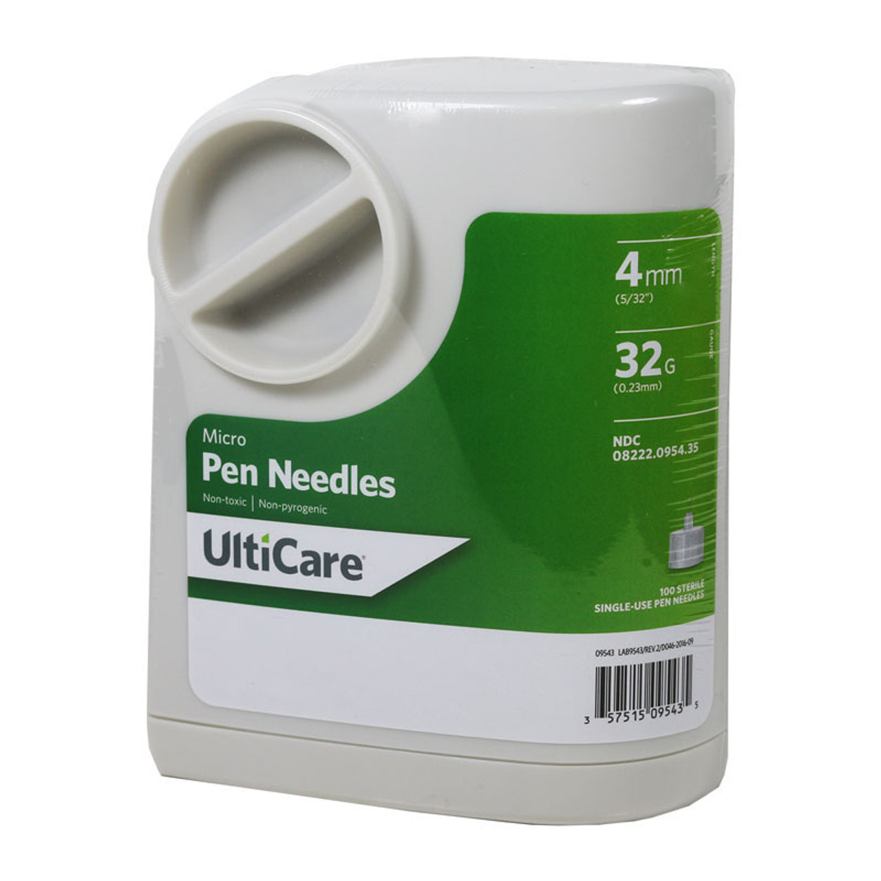 Ulticare UltiGuard Micro Pen Needles ,4mm, 32g x 5/32 - 100 pack