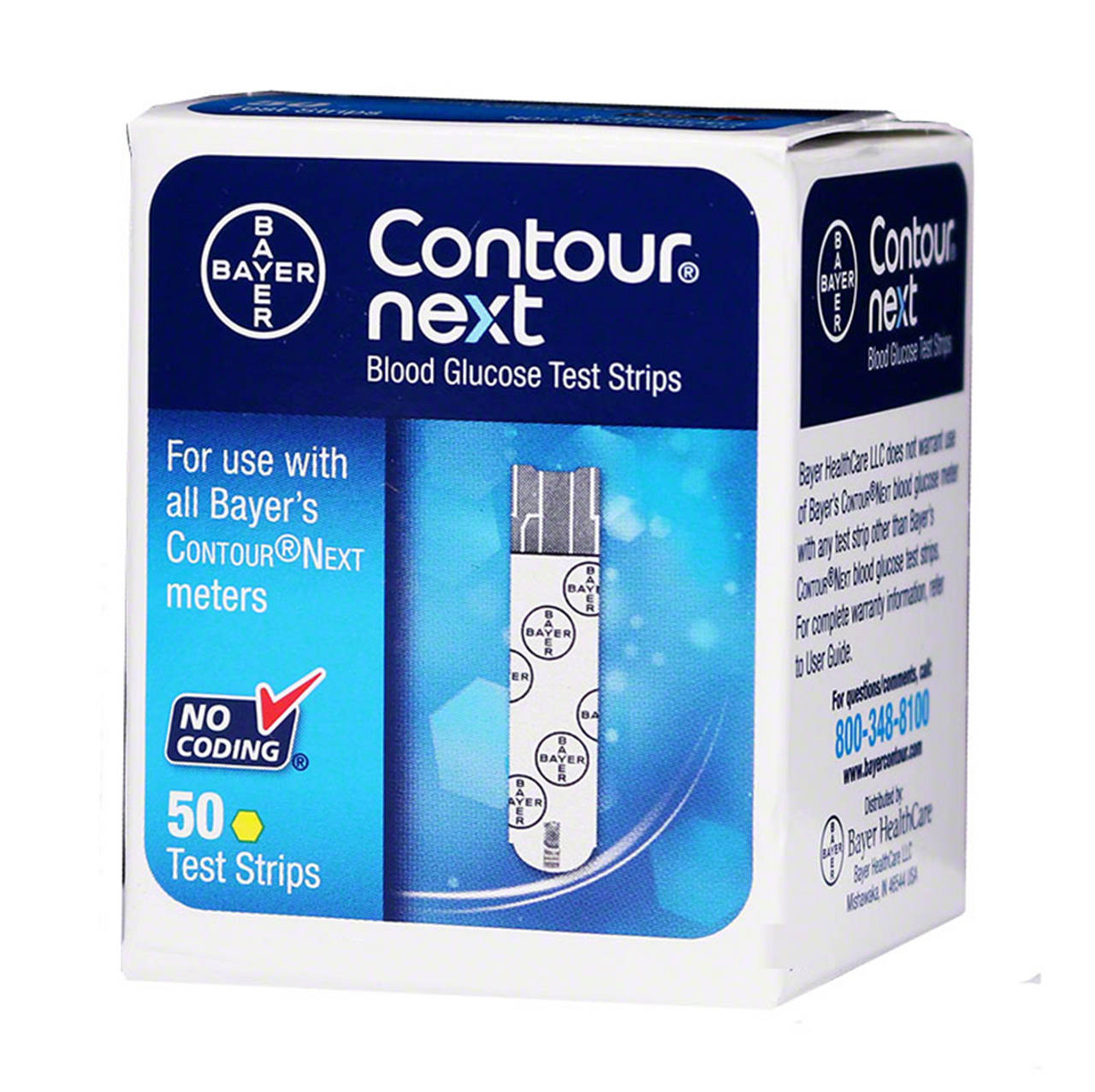 bayer contour test strips 50