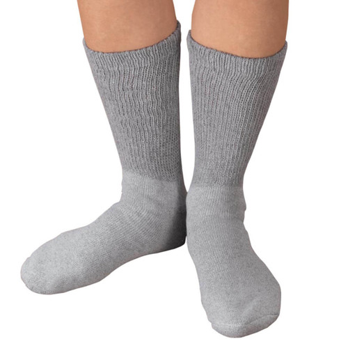 Active Pro Diabetic Socks Size 9 - 11 Crew  3 Pair Pack -Gray Active Pro Diabetic Socks Size 9 - 11 Crew  3 Pair Pack -Gray