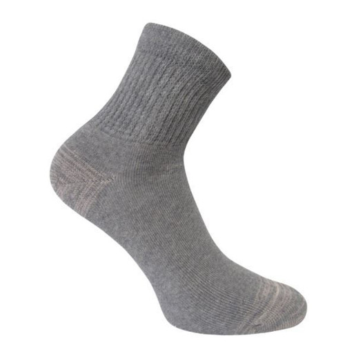 Active Pro Diabetic Socks Size 10-13 Ankle  3 Pair Pack -Gray Active Pro Diabetic Socks Size 10-13 Ankle  3 Pair Pack -Gray