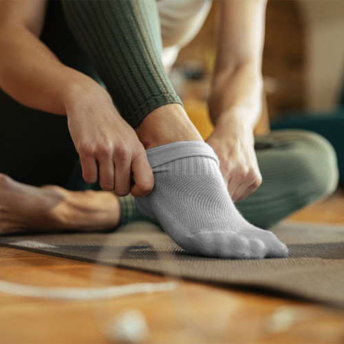 Active Pro Diabetic Socks Size 10-13 Ankle  3 Pair Pack -Gray Active Pro Diabetic Socks Size 10-13 Ankle  3 Pair Pack -Gray