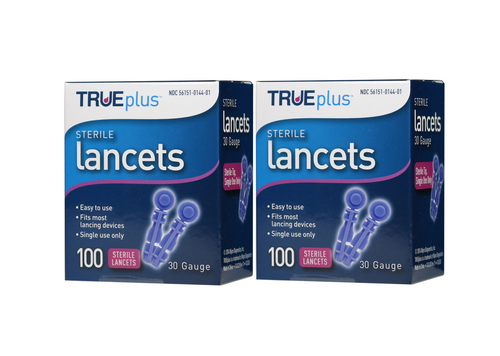 TRUEplus Single-Use Lancets 30G - 200 ct. TRUEplus Single-Use Lancets 30G - 200 ct.