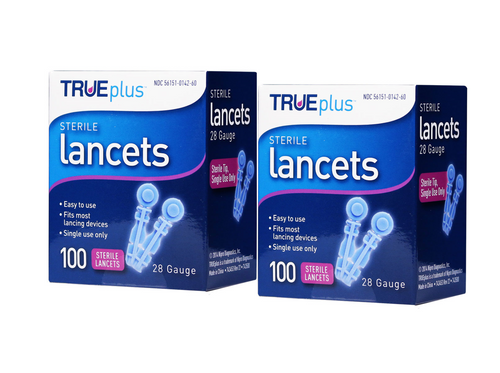 TRUEplus Single-Use Lancets 28G - 200 ct. TRUEplus Single-Use Lancets 28G - 200 ct.