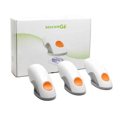 Dexcom G6 Sensor for Continuous Glucose Monitoring [ 3 Pack ] CGM