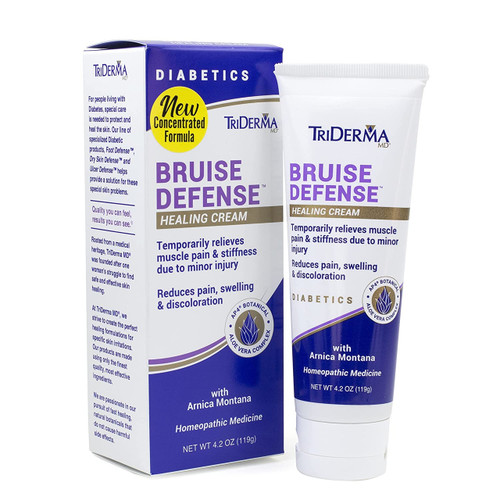 Triderma Bruise Defense Healing Cream 2.2 oz [2 packs ]