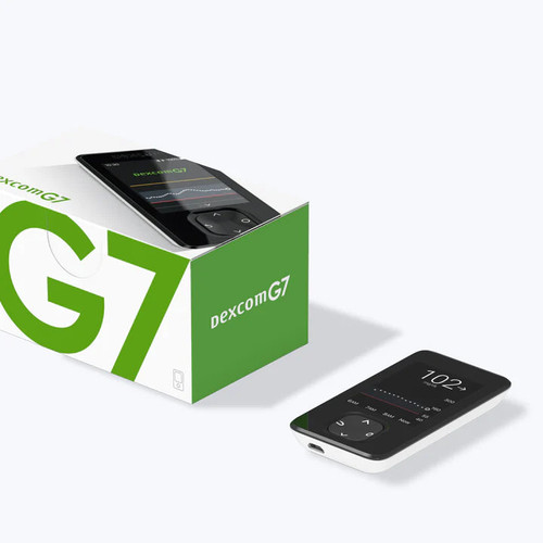 Dexcom G7 Receiver for Continous Glucose Monitoring system #EDSTKAT012 Dexcom G7 Receiver for Continous Glucose Monitoring system #EDSTKAT012